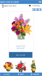 Mobile Screenshot of mywestendflorist.net